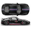 Martini Racing stripes set, for Cayman / Boxster Decals - autodesign.shop
