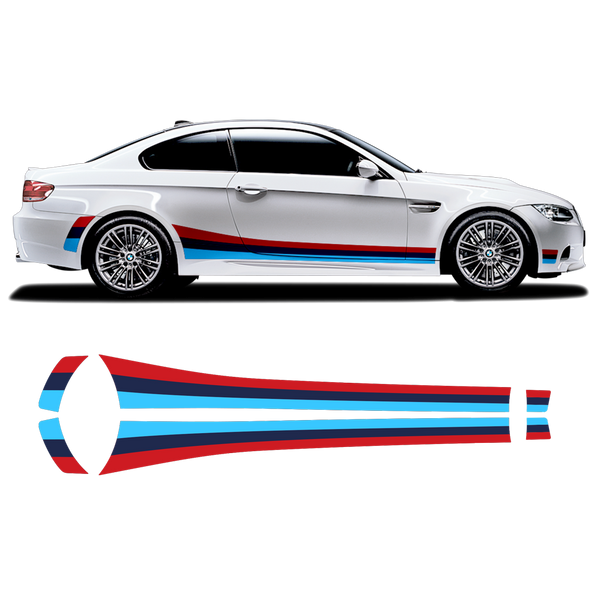 Bmw m sport stripes deals