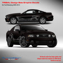 Ford Mustang 2005 - 2014 Tribal Design side decals set Decals - autodesign.shop