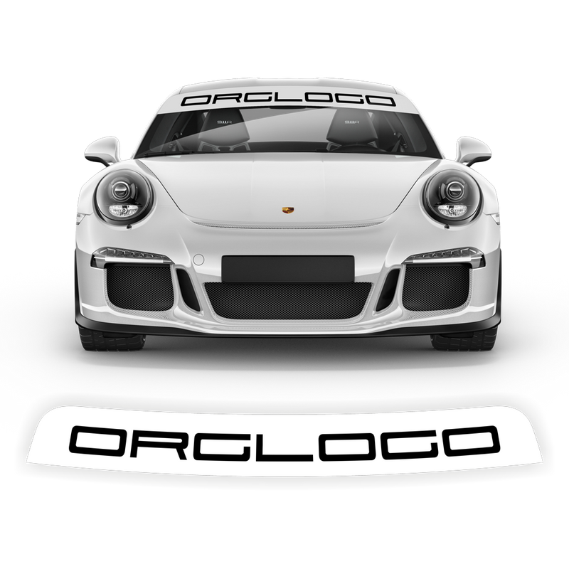 Windshield background decals, for Carrera / Cayman / Boxster / Spyder Decals - autodesign.shop