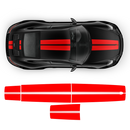 Exclusive Contoured Double Stripes Over The Top, Carrera