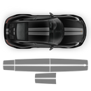 Exclusive Contoured Double Stripes Over The Top, Carrera