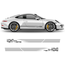 Faded Porsche Intelligent Performance Side stripes, for Carrera Decals - autodesign.shop