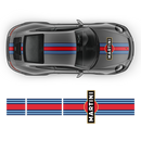 15' Martini Racing stripes, for Carrera 1999 - 2021