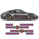 15' Martini Racing stripes, for Carrera 1999 - 2021