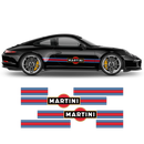 15' Martini Racing stripes, for Carrera 1999 - 2021
