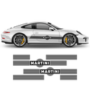 15' Martini Racing stripes, for Carrera 1999 - 2021