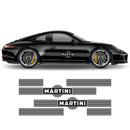 15' Martini Racing stripes, for Carrera 1999 - 2021