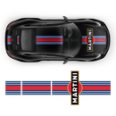 15' Martini Racing stripes, for Carrera 1999 - 2021