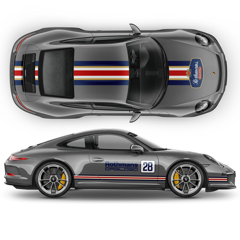 Rothschild Racing Colours Rothmans Racing Stripes set, Carrera 1999 - 2023