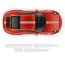 Racing Decals set in one color, Carrera