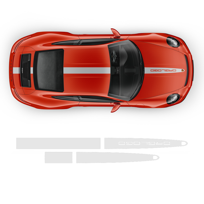 Design One Racing Decals Racing Decals set in one color, Carrera
