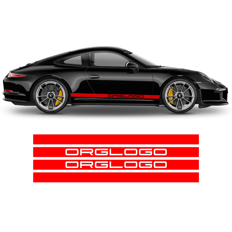 Design One Racing Decals Racing Decals set in one color, Carrera