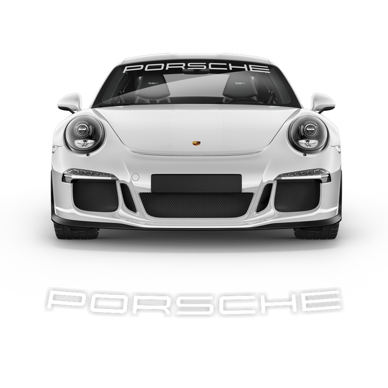 Windshield decals, for Carrera / Cayman / Boxster / Spyder