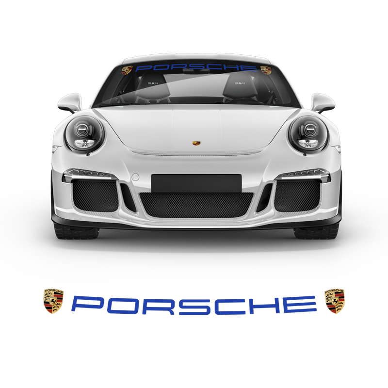 Windshield decals, for Carrera / Cayman / Boxster / Spyder Decals - autodesign.shop