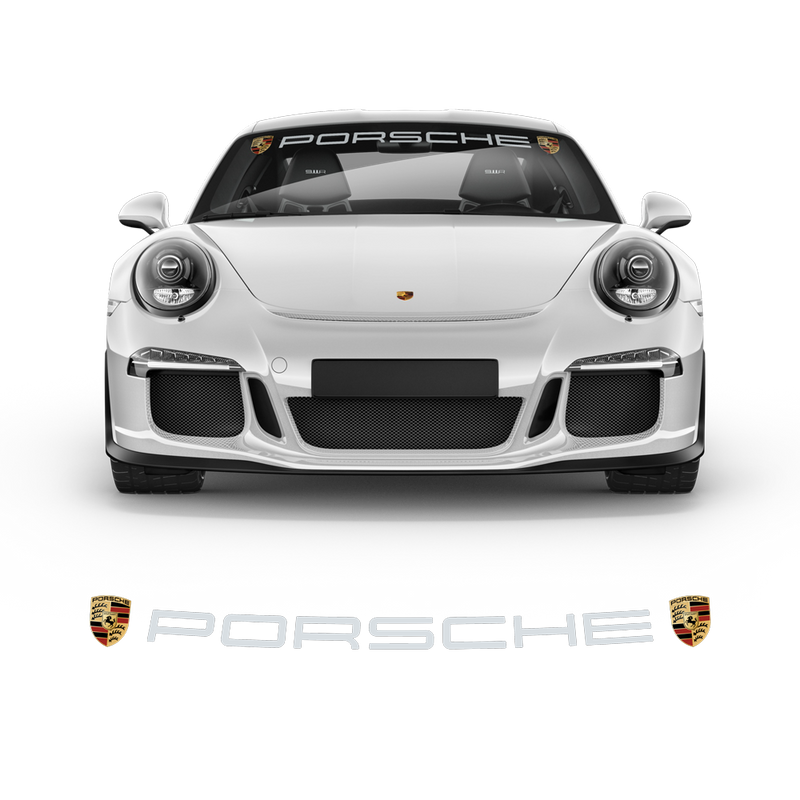 Windshield decals, for Carrera / Cayman / Boxster / Spyder Decals - autodesign.shop