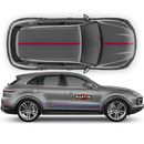 Thin Martini Racing Stripes Set, for Porsche Cayenne