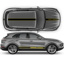 Racing Decals Set in Two Colors, for Porsche Cayenne / Macan