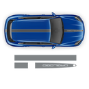 Racing Decals Set in Two Colors, for Porsche Cayenne / Macan