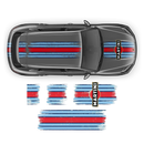 Martini Scratched Racing Stripes, Cayenne / Macan