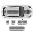 Martini Scratched Racing Stripes, Cayenne / Macan