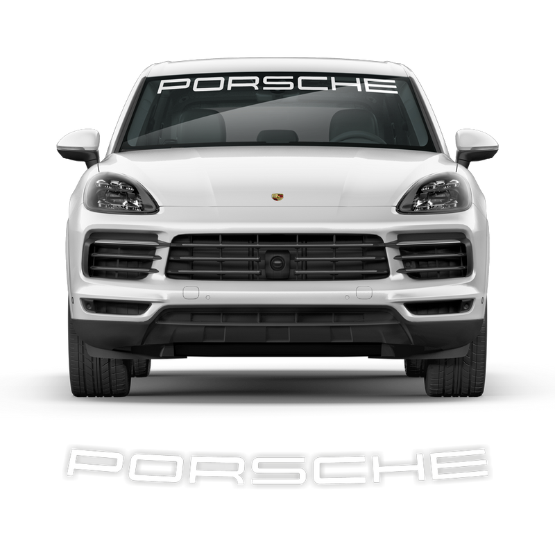 Windshield decals, for Cayenne / Macan