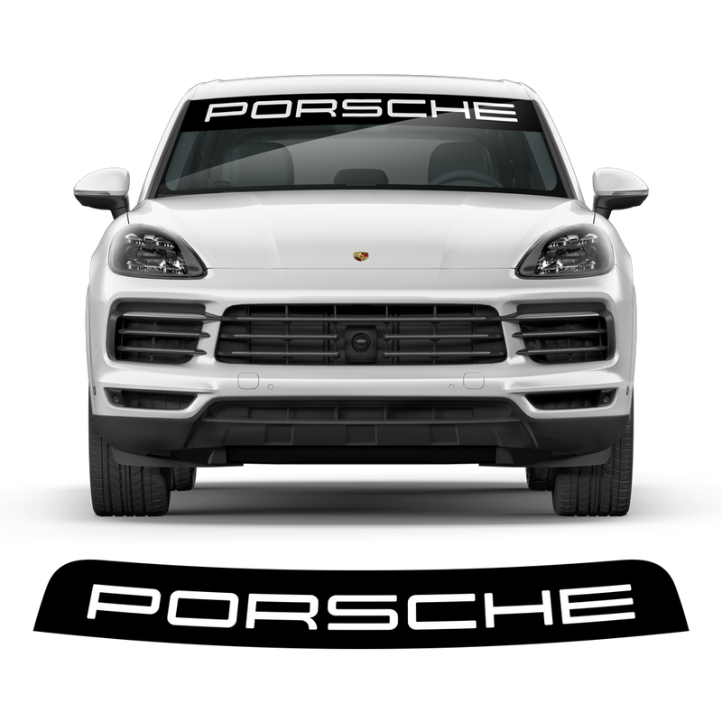 Windshield background decals, for Cayenne / Macan