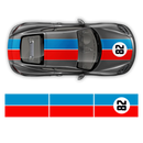 Stripes over the Top BRUMOS style, Cayman / Boxster 2005 - 2022