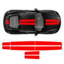 Exclusive Contoured Double Stripes Over The Top, Cayman / Boxster Decals - autodesign.shop