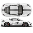 Martini Racing stripes set, for Cayman / Boxster Decals - autodesign.shop