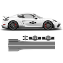 Martini Racing stripes set, for Cayman / Boxster Decals - autodesign.shop
