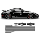 Martini Racing stripes set, for Cayman / Boxster Decals - autodesign.shop