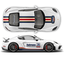Rothmans Design Racing Stripes set, Cayman / Boxster