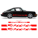 Classic Carrera Decals Set, for Porsche 1972 - 1987
