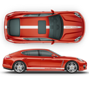 Racing Stripes, for Porsche Panamera black