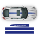 Racing Stripes, for Porsche Panamera black