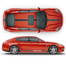 Racing Stripes Set Two Colors, for Porsche Panamera