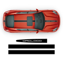 Racing Stripes Set Two Colors, for Porsche Panamera