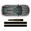 Racing Stripes Set Two Colors, for Porsche Panamera