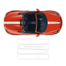 Racing Decals set in one color, for Spyder 2005 - 2020