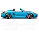 Scratched Racing Stripes set, for Spyder 2005 - 2020 black