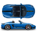 Scratched Two Colors Racing Stripes set, for Spyder 2005 - 2020
