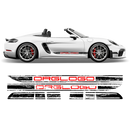 Scratched Two Colors Racing Stripes set, for Spyder 2005 - 2020