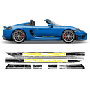 Scratched Two Colors Racing Stripes set, for Spyder 2005 - 2020