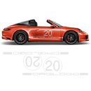 Heritage China Edition Graphic Decals Set, for Carrera / Carrera Turbo / Targa