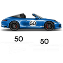 HERITAGE DESIGN graphic decals set, for Porsche Targa