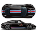 19' Martini Racing stripes, for Porsche Taycan