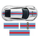 19' Martini Racing stripes, for Porsche Taycan