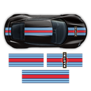 19' Martini Racing stripes, for Porsche Taycan