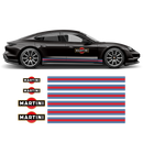 19' Martini Racing stripes, for Porsche Taycan